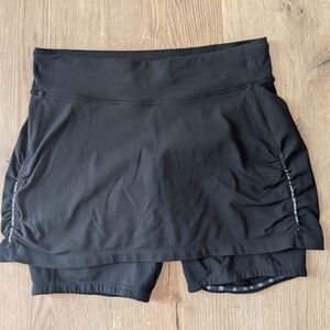 Athleta Black Skorts Lightweight Athletic Wear